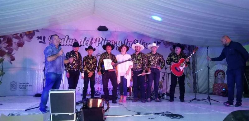 Imperio Norteño Presentes en las fiestas del pino y la flor